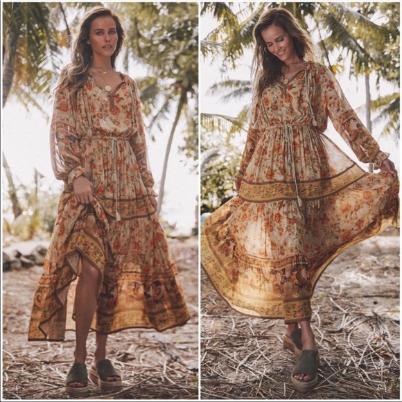 EUC XS Spell & the Gypsy Collective Seashell Gown - Picture 2 of 16